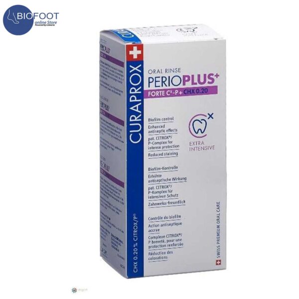 Curaprox PerioPlus+Regenerate CHX 0.09% Mouthwash 200ml - Image 2