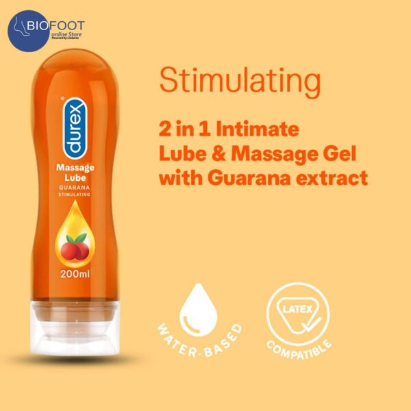 DUREX PLAY MASSAGE 2 IN 1 Stimulating 200ML