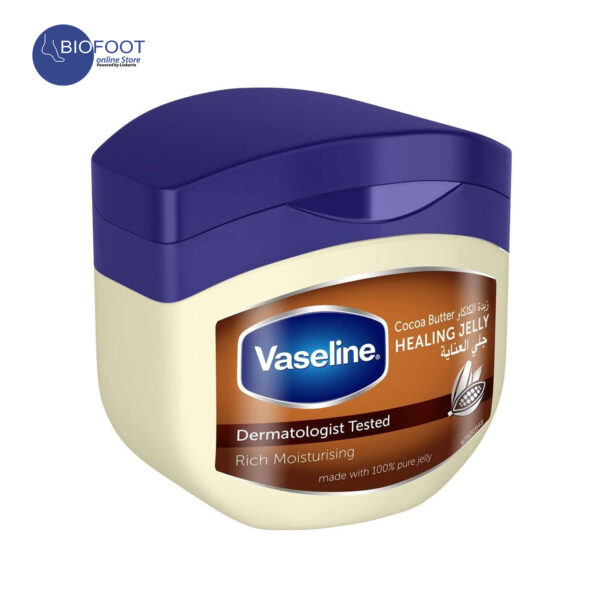 Vaseline Cocoa Butter Healing Jelly Rich Moisturising 450ml - Image 2