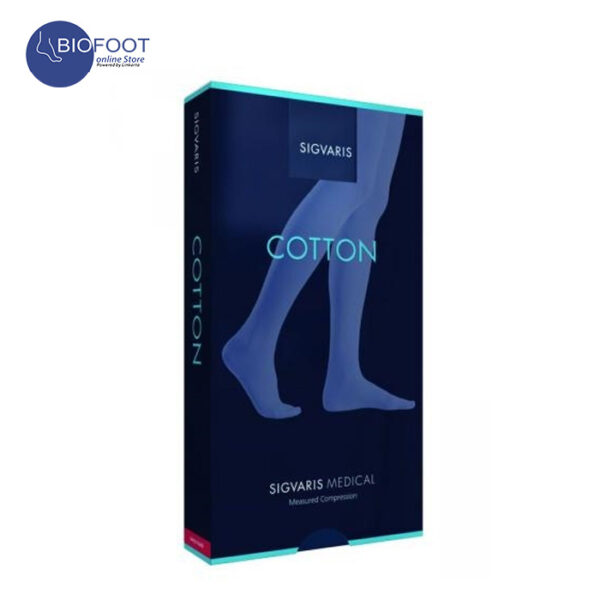 Sigvaris 78685 Cotton Med CCL2 Open Toe