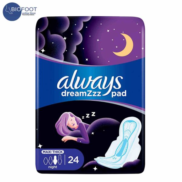 Always DreamZzz Pad Maxi Thick Night 24pads with Wings