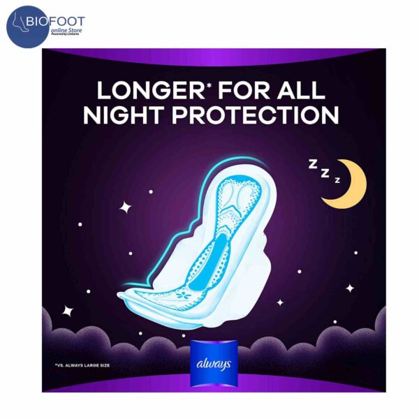 Always DreamZzz Pad Maxi Thick Night 24pads with Wings - Image 4