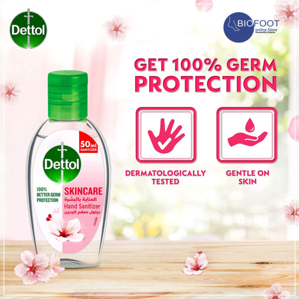 Dettol Hand Sanitizer Floral Essence 50ml - Image 3