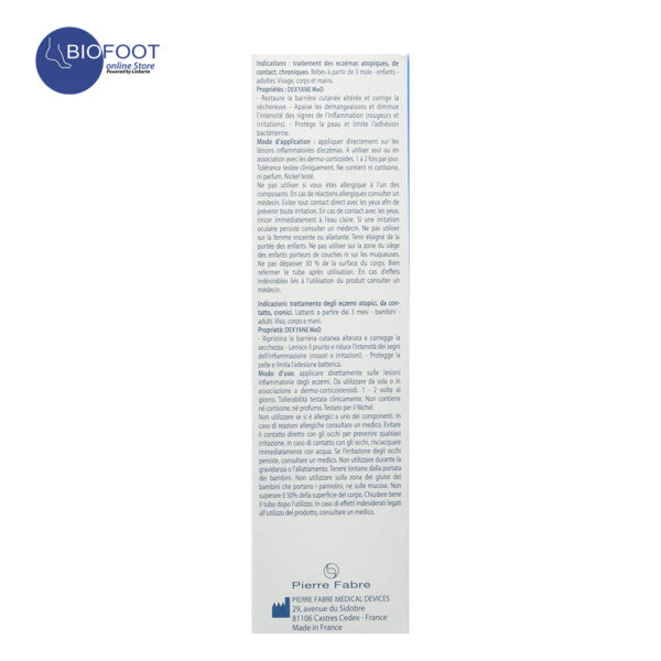 Ducray Dexyane Med Soothing Repair Cream 100ml - Image 3
