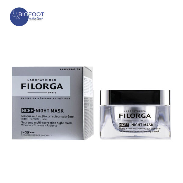 FILORGA NCEF-Night Mask 50ml
Supreme Multi-Correction, Wrinkles - Firmness - Radiance - Image 2
