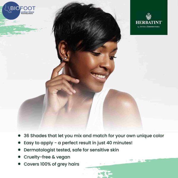 Herbatint Permanent Hair Colour Gel 5N L.Chestnut - Image 4