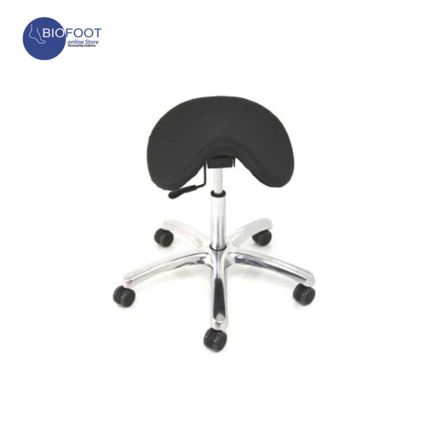 Jobri F1465 Fully Adjustable Saddle Stool - Ideal For Dentists, Doctors And For Use In Clinics, Salons And Offices