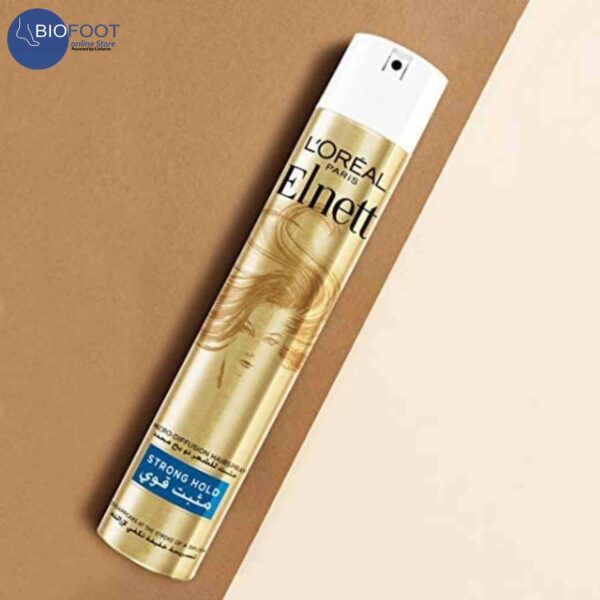 Loreal Paris Elnett Strong Hold Hair Spray Clear 200ml - Image 3