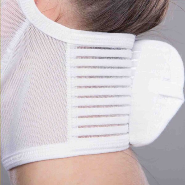 Lipoelastic FM Exrtra Velcro Fastener White Color - Image 2