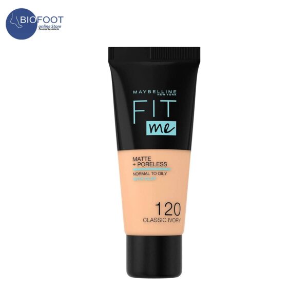 Maybelline Fit Me Matte Poreless 120 Classic Ivory 30ml