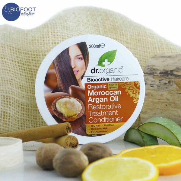 Dr.Organic Moroccan Argan Oil Restorative Treatment Conditioner 200ml