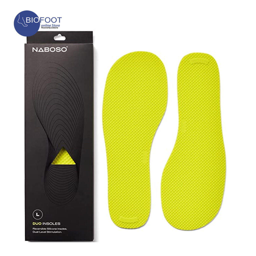 Naboso DUO Insole, Double Sided Foot Stimulation to Reduce Fatigue and