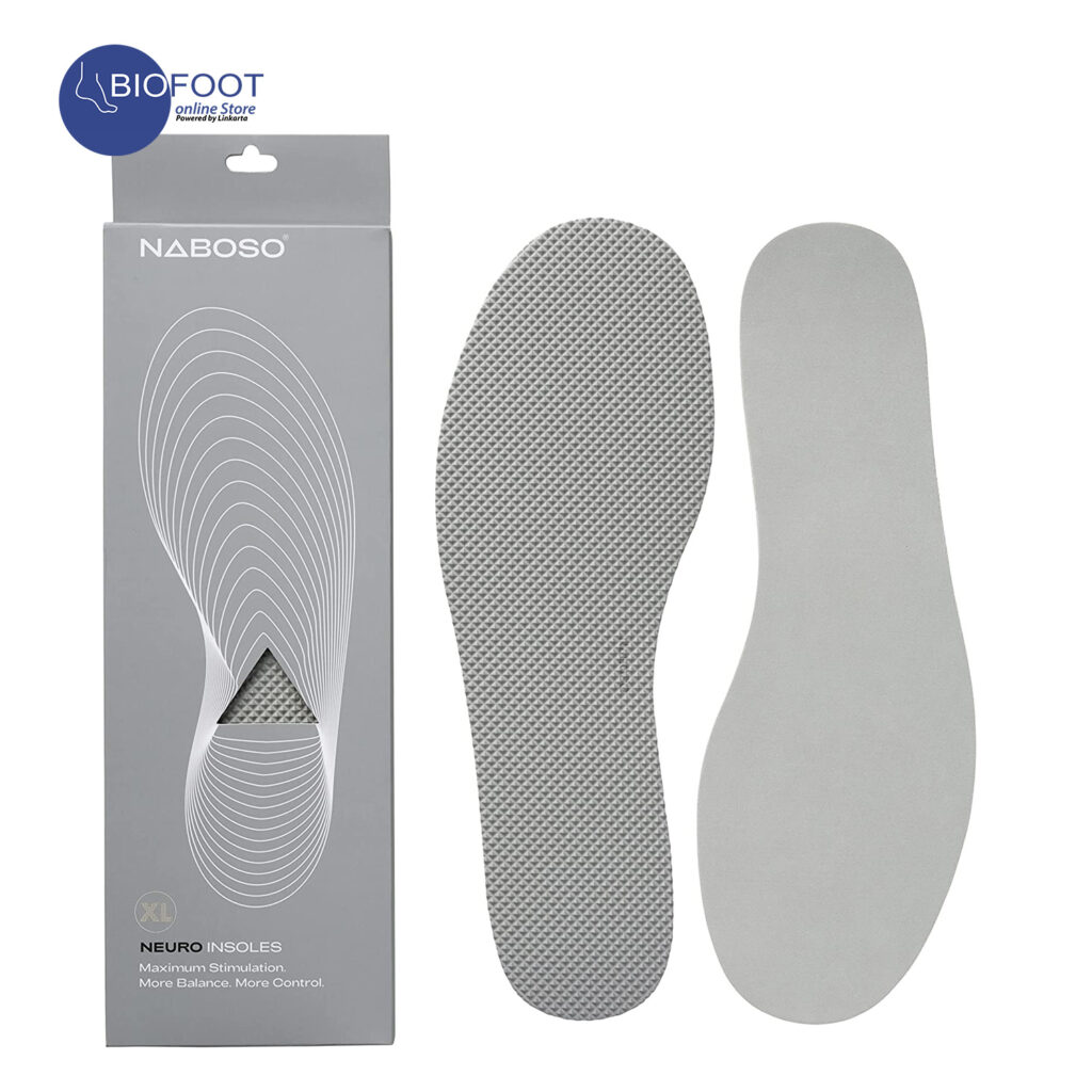 Naboso Neuro Sensory Insole, Thin Men's and Women's Textured Shoe Inserts That Best Stimulate