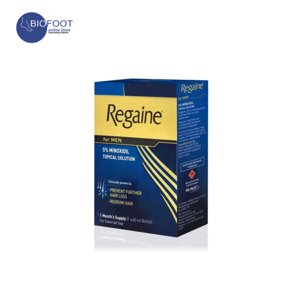Regaine 5% Minoxidil Solution For Men, Regrow Hair, Prevent Hair Loss , Topical Solution 60ml - Image 2