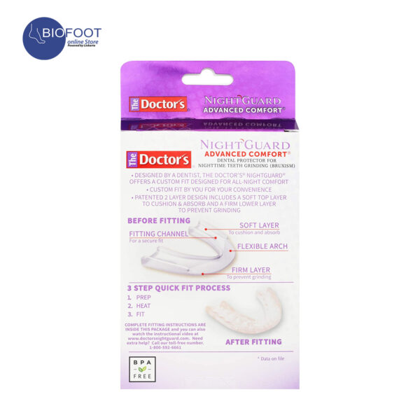 The Doctor’s NightGuard for Teeth Grinding, Custom-Fit Dental Guard for Nighttime - Image 3
