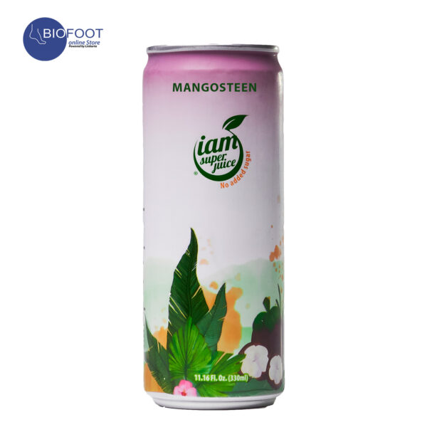 iam super juice Mangosteen, Mineral water, natural Mangosteen Juice 30%, Citric acid, Vitamin C, stevia, aroma. no Added Sugar 330ml