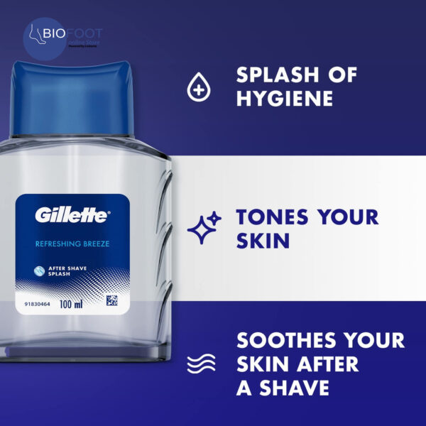 Gillette Refreshing Breeze After Shave 100ml - Image 2