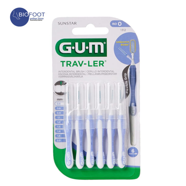 Gum Proxa Trav-ler Interdnt 6mm 1312 6pcs