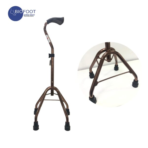 3W 4Legged Golden Walking  Stick 924L - Image 2