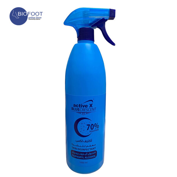 Active X Skin Disinfectant Isopropyl Alcohol 70% Solution 1000ml