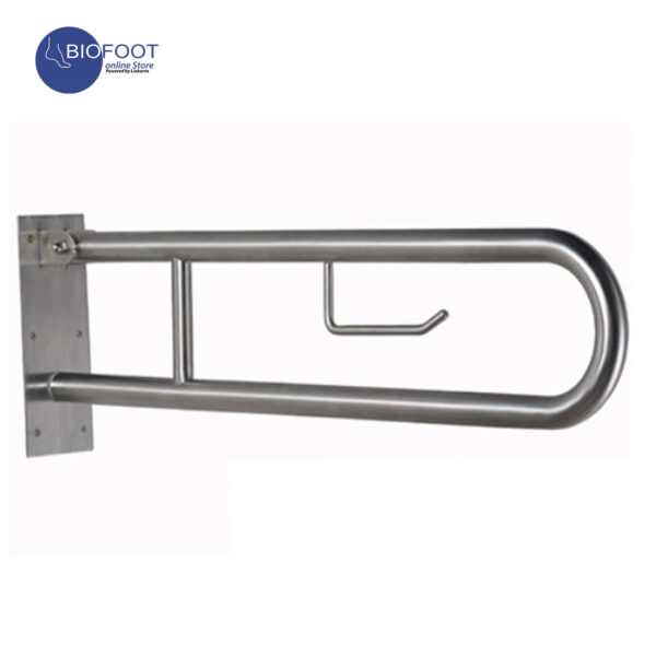 Bathroom U Shaped Steel Foldable Bar Handicap