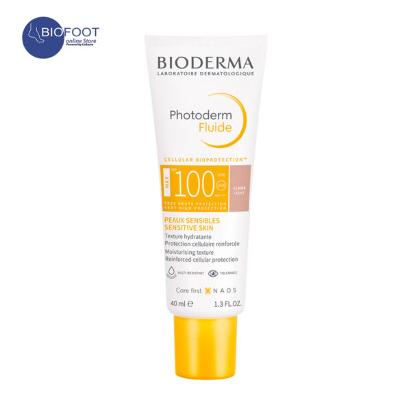 Bioderma Photoderm Fluide SPF100 Claire Light Cream 40ml