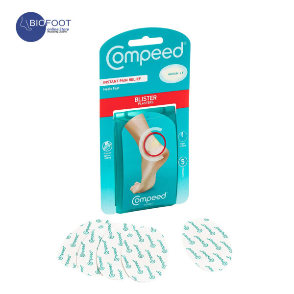 Compeed Blister Plaster Instant Pain Relife Heals Fast Medium 5pcs - Image 2
