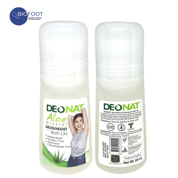 Deonat Deodorant Aloe Roll On 65ml