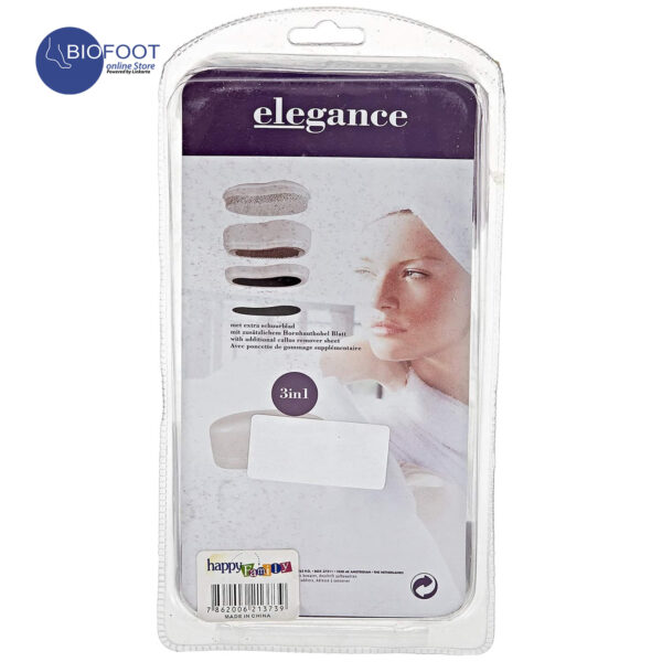 Elegance 3 In 1 Foot Stone Pedicure Set - Image 2