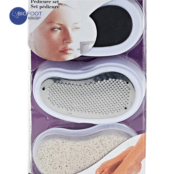 Elegance 3 In 1 Foot Stone Pedicure Set - Image 3