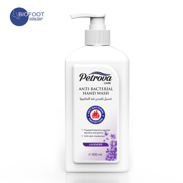 Petrova Hand Washer Anti-Bacterial Lavender 500ml