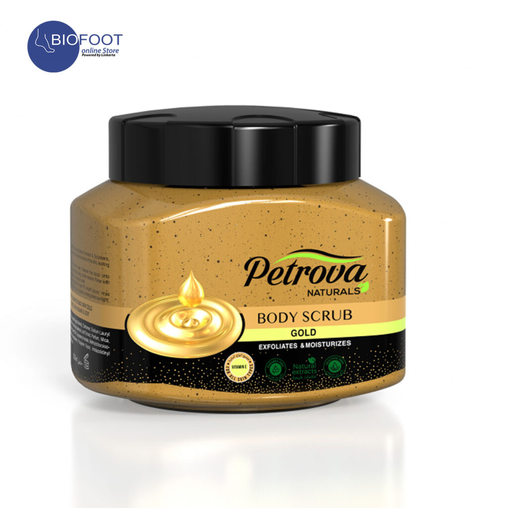 Petrova Body Scrub Gold Face & Body 500ml Online Shopping Dubai, UAE