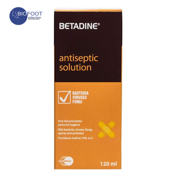 Betadine Antiseptic Solution 120ml - Image 2