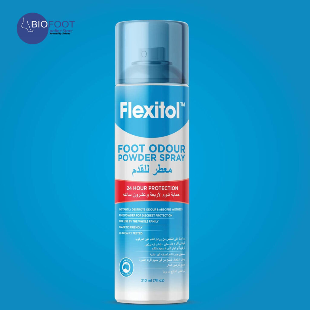 Flexitol Foot Odour Powder Spray 210ml Online Shopping Dubai, UAE
