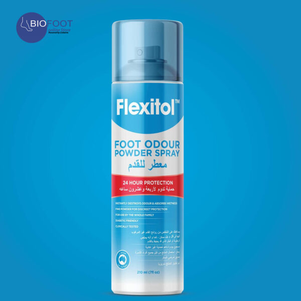 Flexitol Foot Odour Powder Spray 210ml
