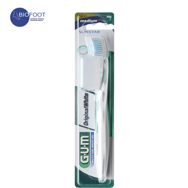 GUM Original White Tooth Brush Medium 563 - Image 2