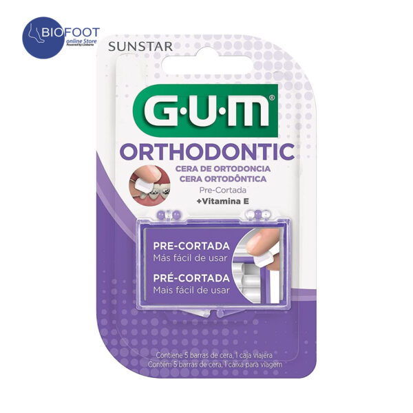 GUM Orthodontic Transparent Wax