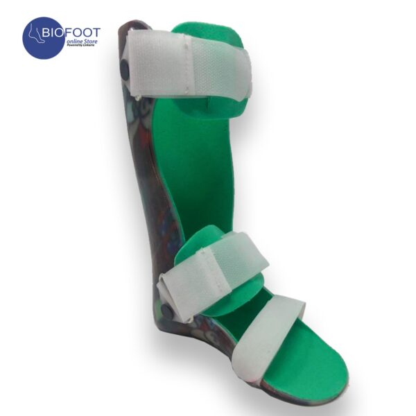 Health Line Kids AFO Drop Foot Brace for Child Toddler Ankle Foot Orthosis Pediatric Afo Night Splint Walking with Shoes or Sleeping Othopedic Drop Foot Support for Children - Image 2