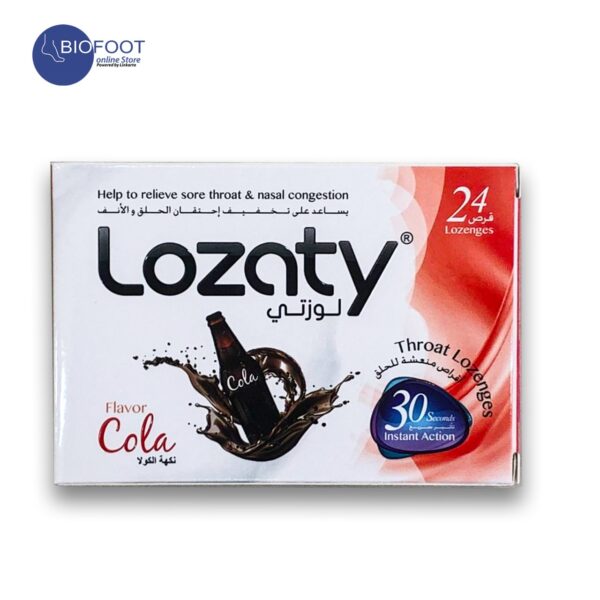 Lozaty Throat Lozenges Cola 24Lozenges