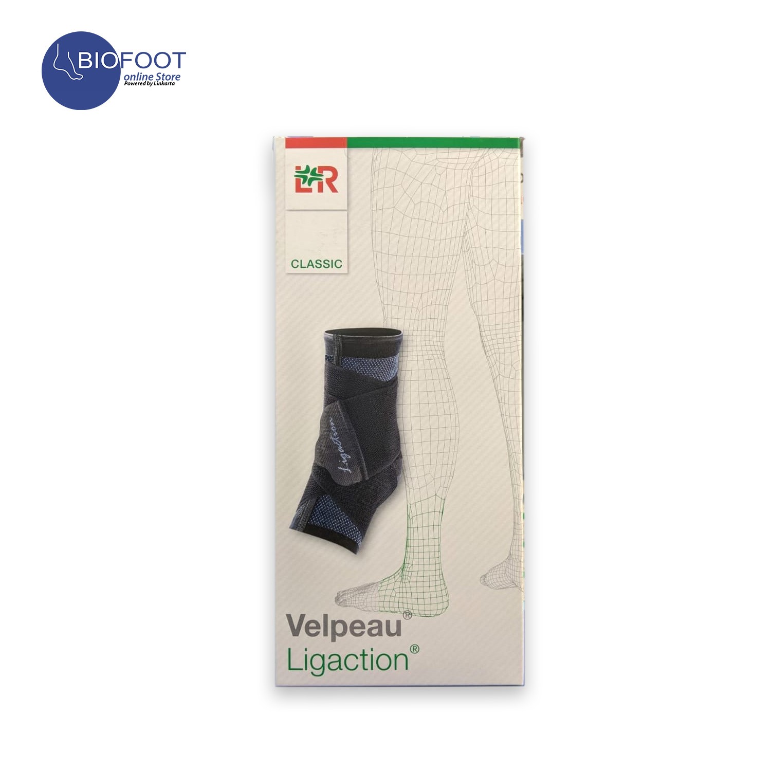 Velpeau Ligaction Ankle Support Brace elastic Blue Online Shopping