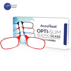 Accu-test OPTI-SLIM Reading Glass +1.00 Black