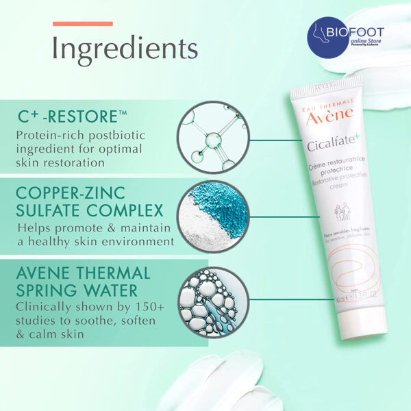 Avene Cicalfate Repairing Protective Cream 100ml - Image 4