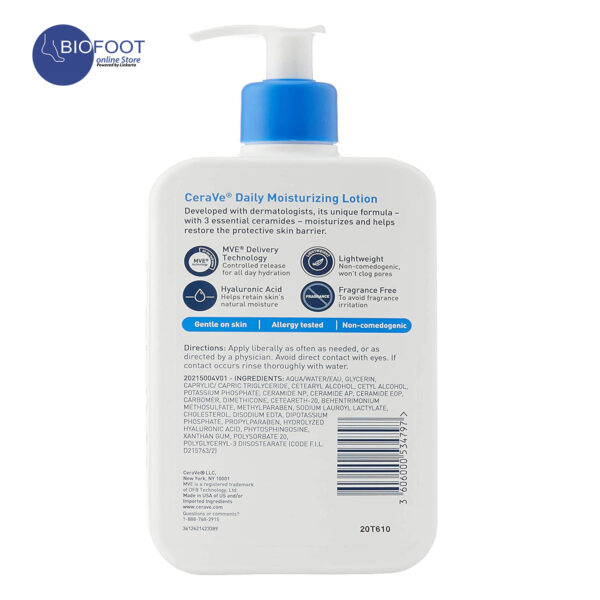 CeraVe Daily Moisturizing Lotion 473ml - Image 2