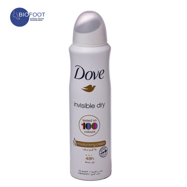 Dove Invisible Care Moisturizing Cream 48H 250ml