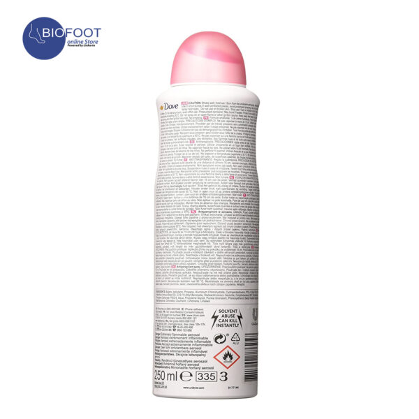 Dove Go Fresh Moisturizing Cream 48H Pomegranate and Lemon Verbena Scent 250ml - Image 2