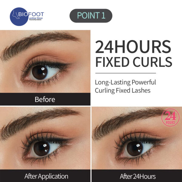 Etude Lash Prem Curl Fix Mascara Black - Image 2