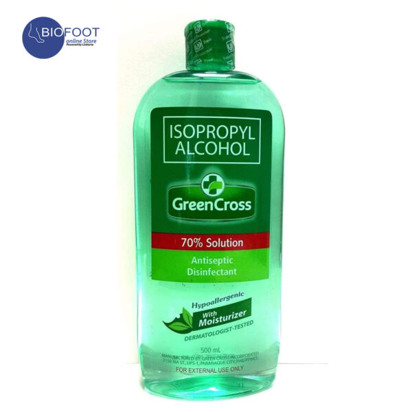 Green Cross Antiseptic Disinfectant 70% Isopropyl Alcohol 500ml