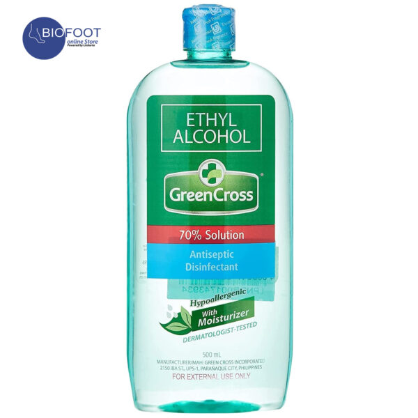 GreenCross Antiseptic Disinfectant 70% Ethyl Alcohol 500ml