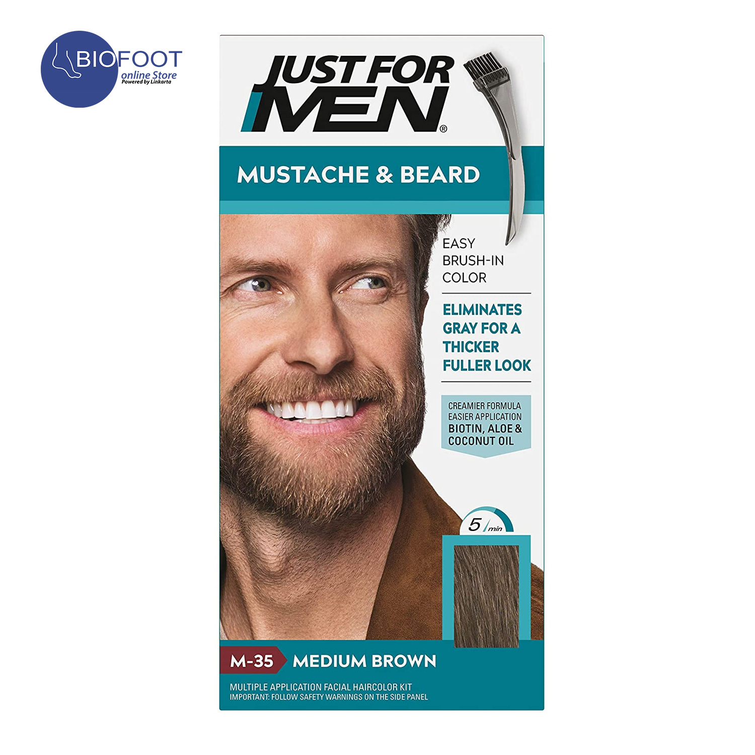 Just for Men Moustache & Beard Gel Dark Brown M-35 Online Shopping Dubai, UAE | Linkarta Just for Men Moustache & Beard Gel Dark Brown M-35 Online Shopping Dubai, UAE | Linkarta