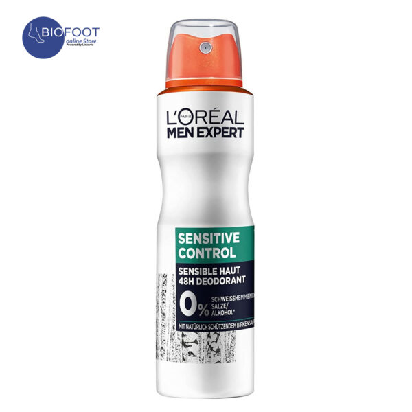 Loreal Paris Men Expert Sensitive Skin Deodorant Anti Odour48h 250ml